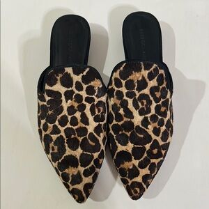 Rebecca Minkoff Leopard Print Women's Mules